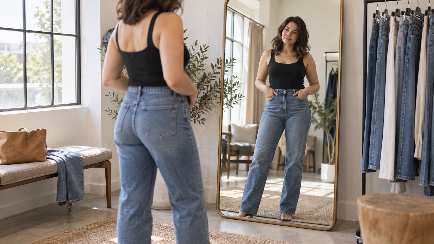 How to choose jeans for your body shape