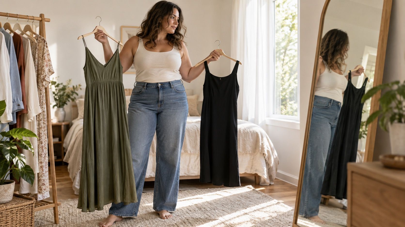 Body shape measurements with a tape measure
