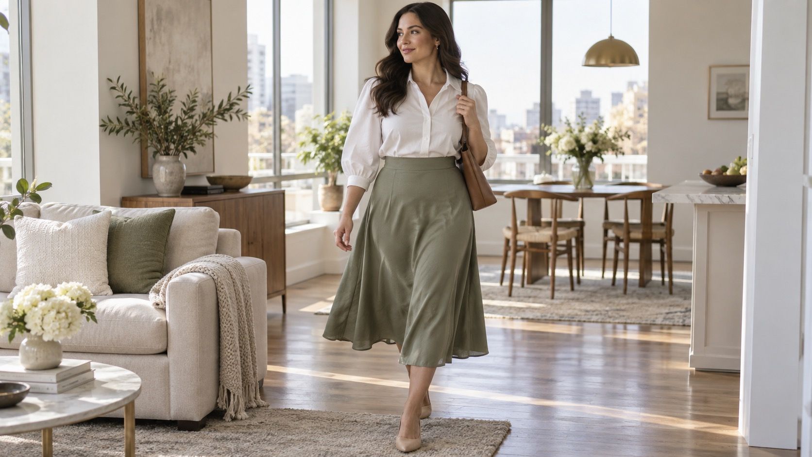 Pear body shape fit and outfit ideas